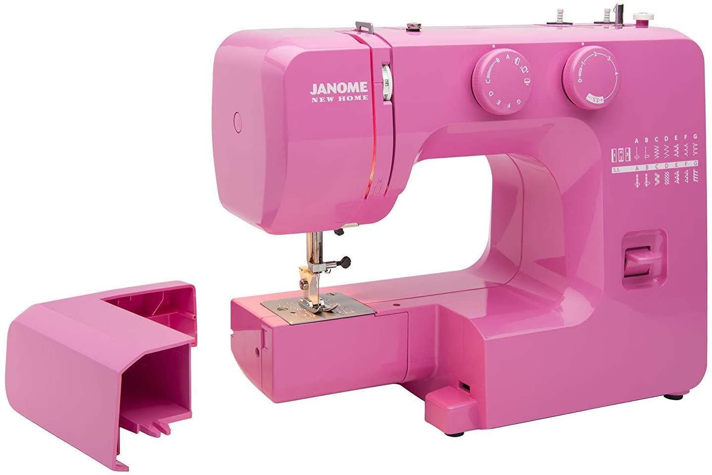 Janome 001 Pink Sorbet Sewing Machine