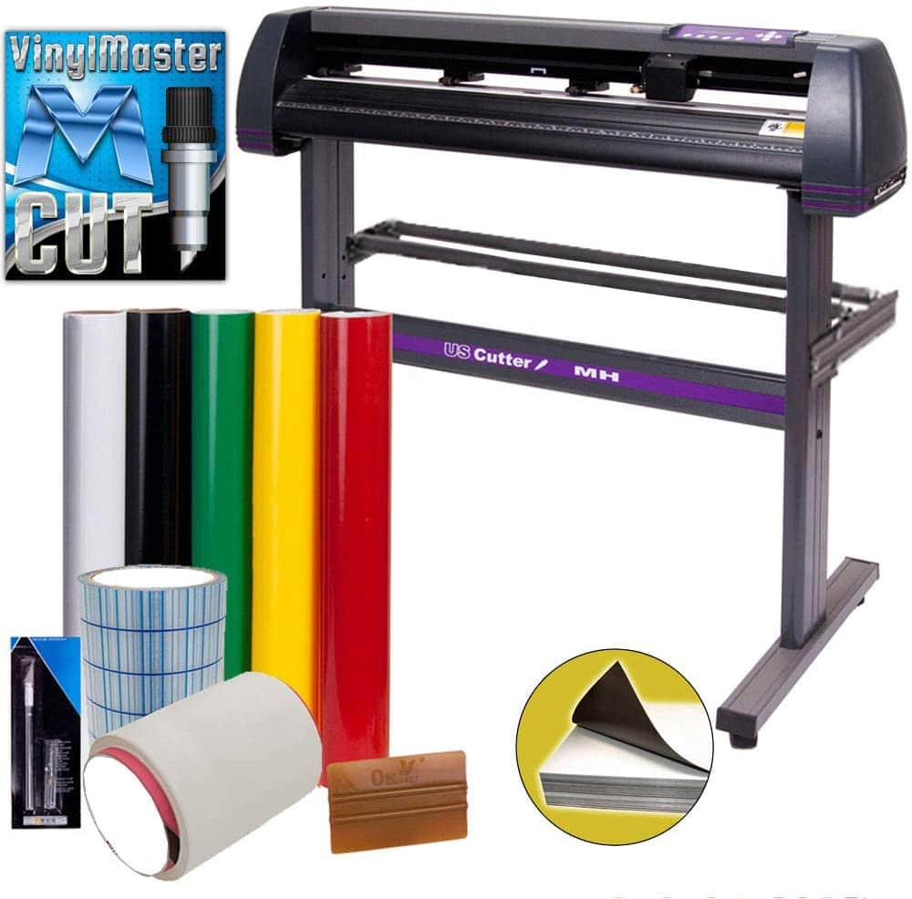 USCutter MH 34in Vinyl Cutter Bundle