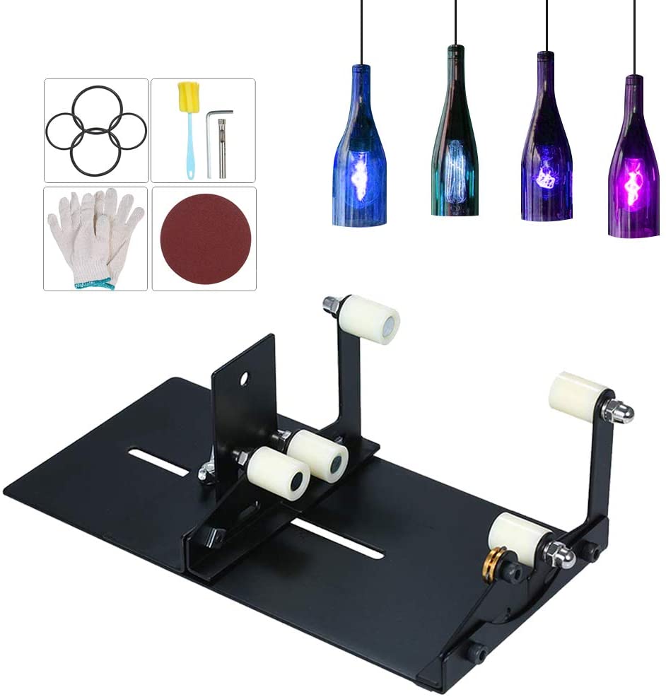 BLADOPIA Wine Bottle Cutter & Glass Cutting Kit