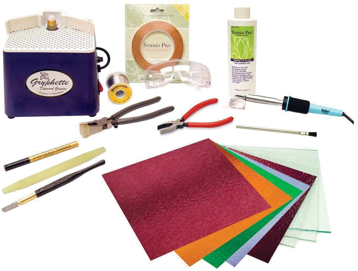 Stained Glass Start-Up Kit by Delphi Glass Store