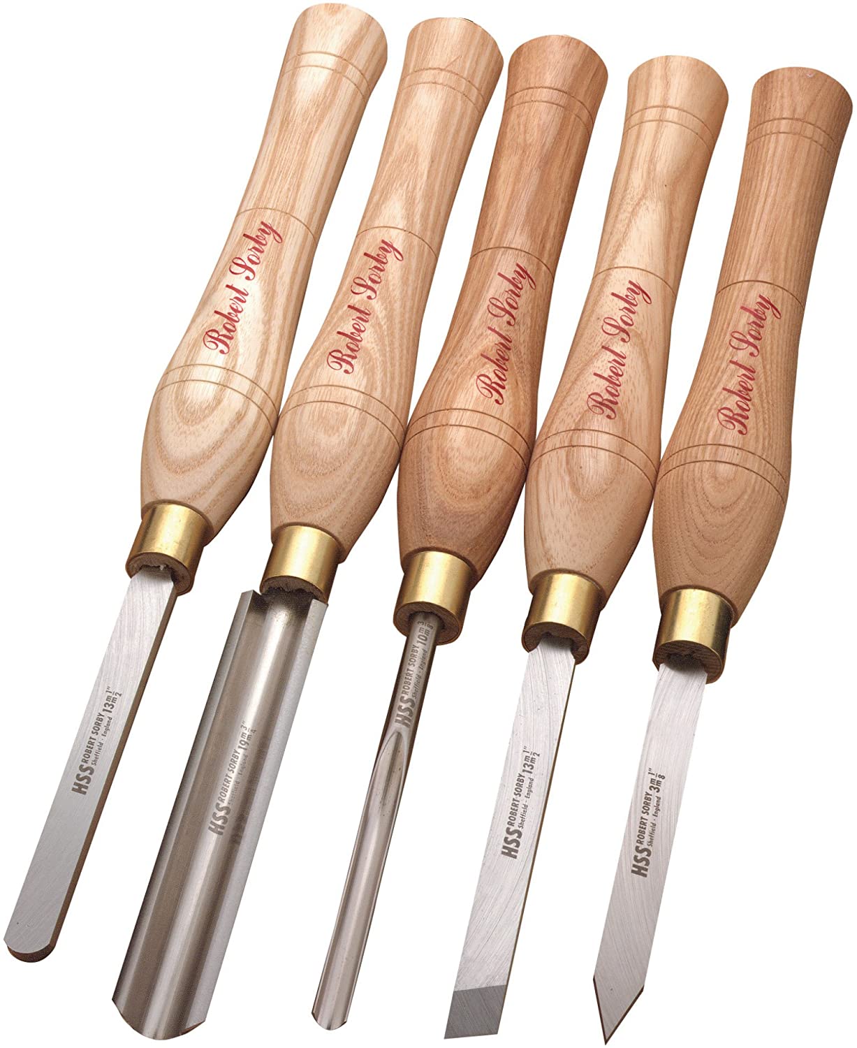 Robert Sorby 52HS 5-Piece Woodturning Tool Set