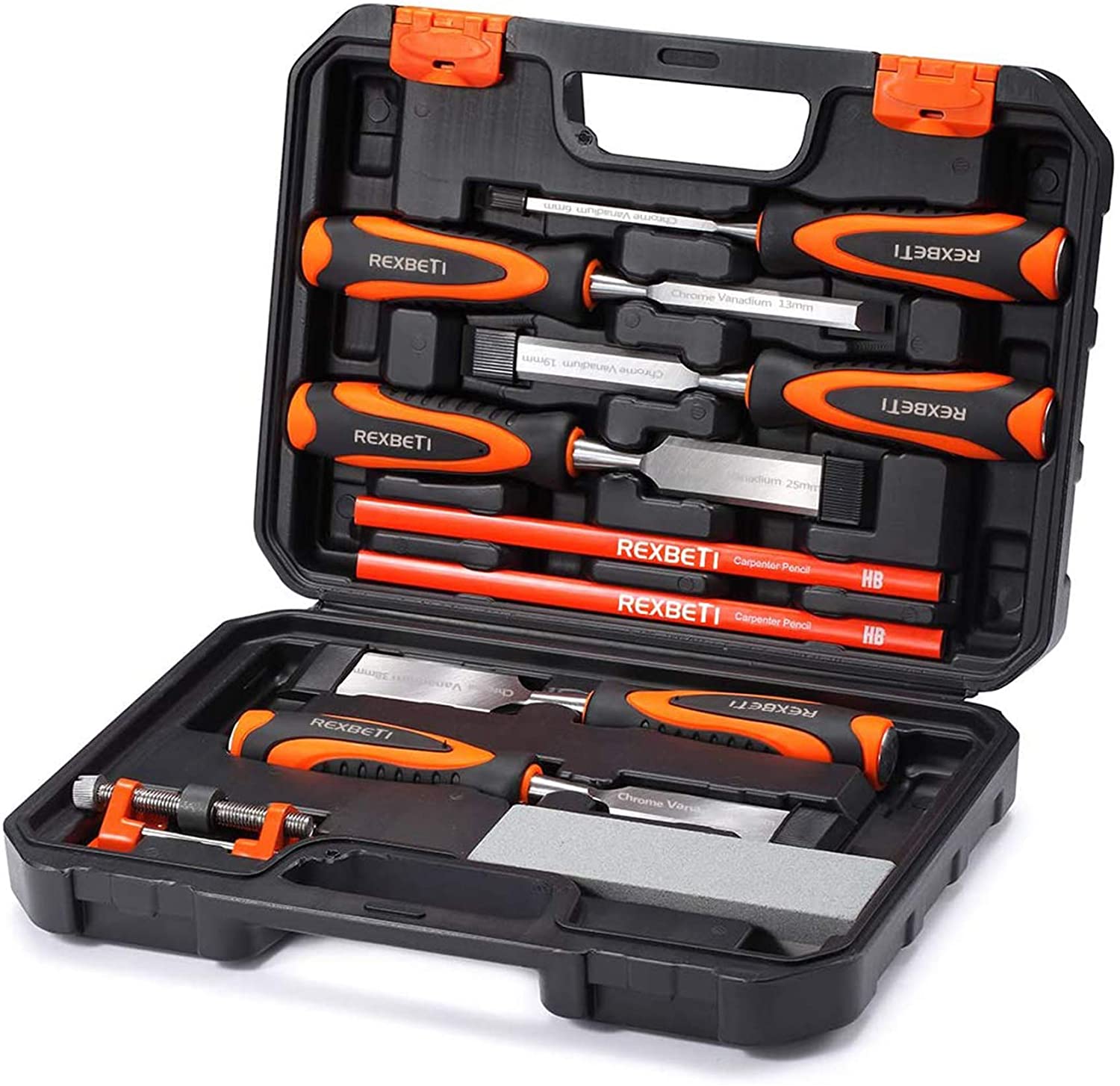 REXBETI Premium Wood Chisel Set