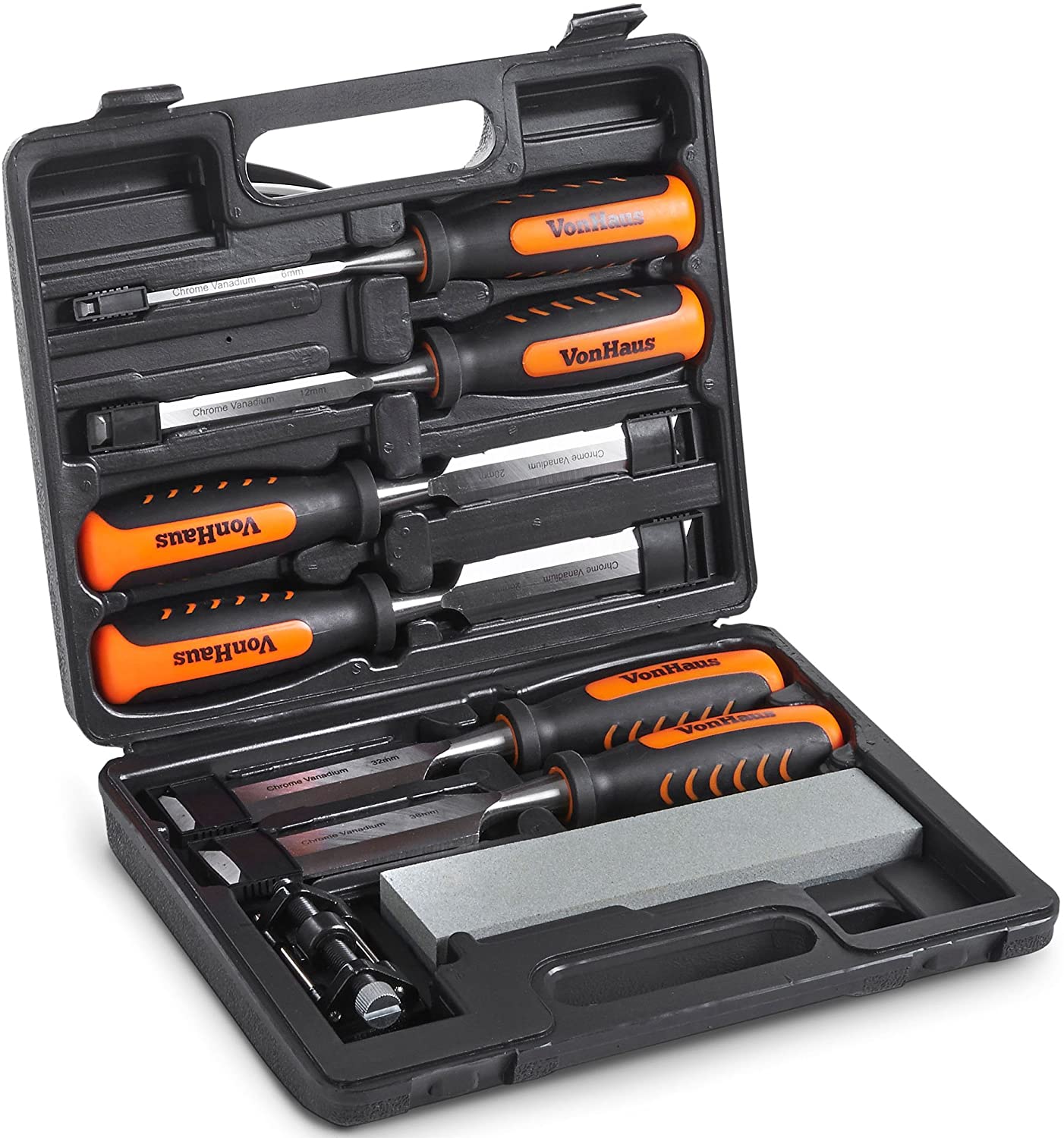 VonHaus Craftsman Woodworking Wood Chisel Set