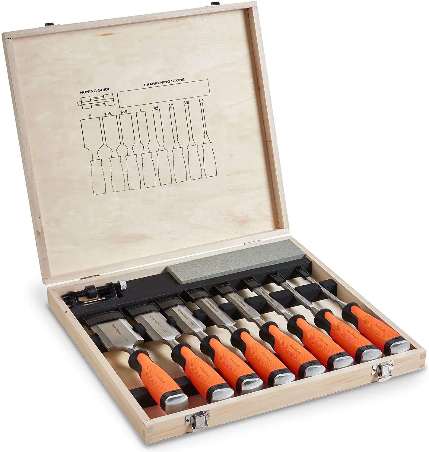 VonHaus Premium Chisel Set for Woodworking