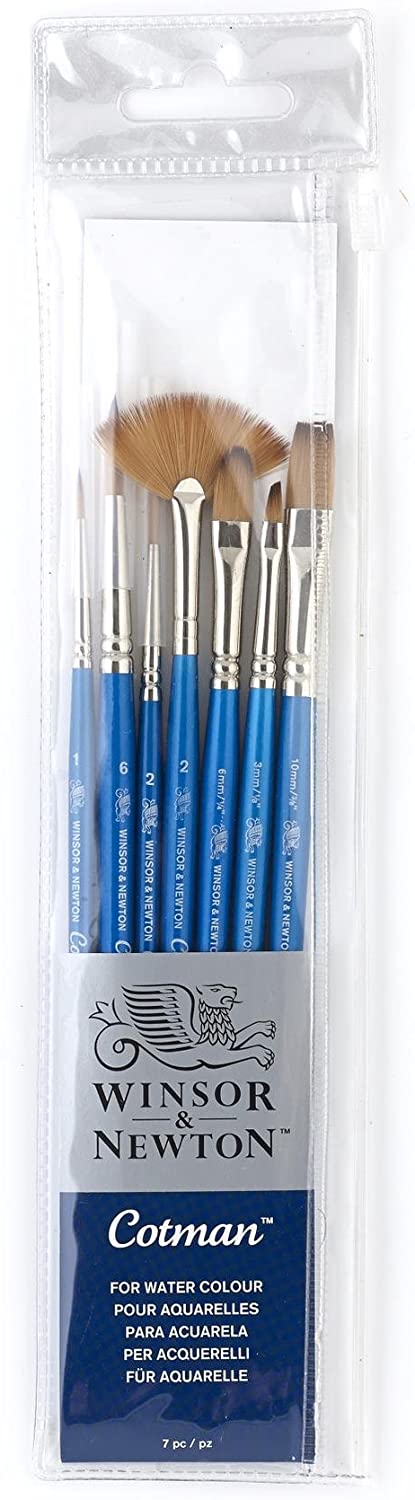 Winsor & Newton Cotman Short Handle Brush Set