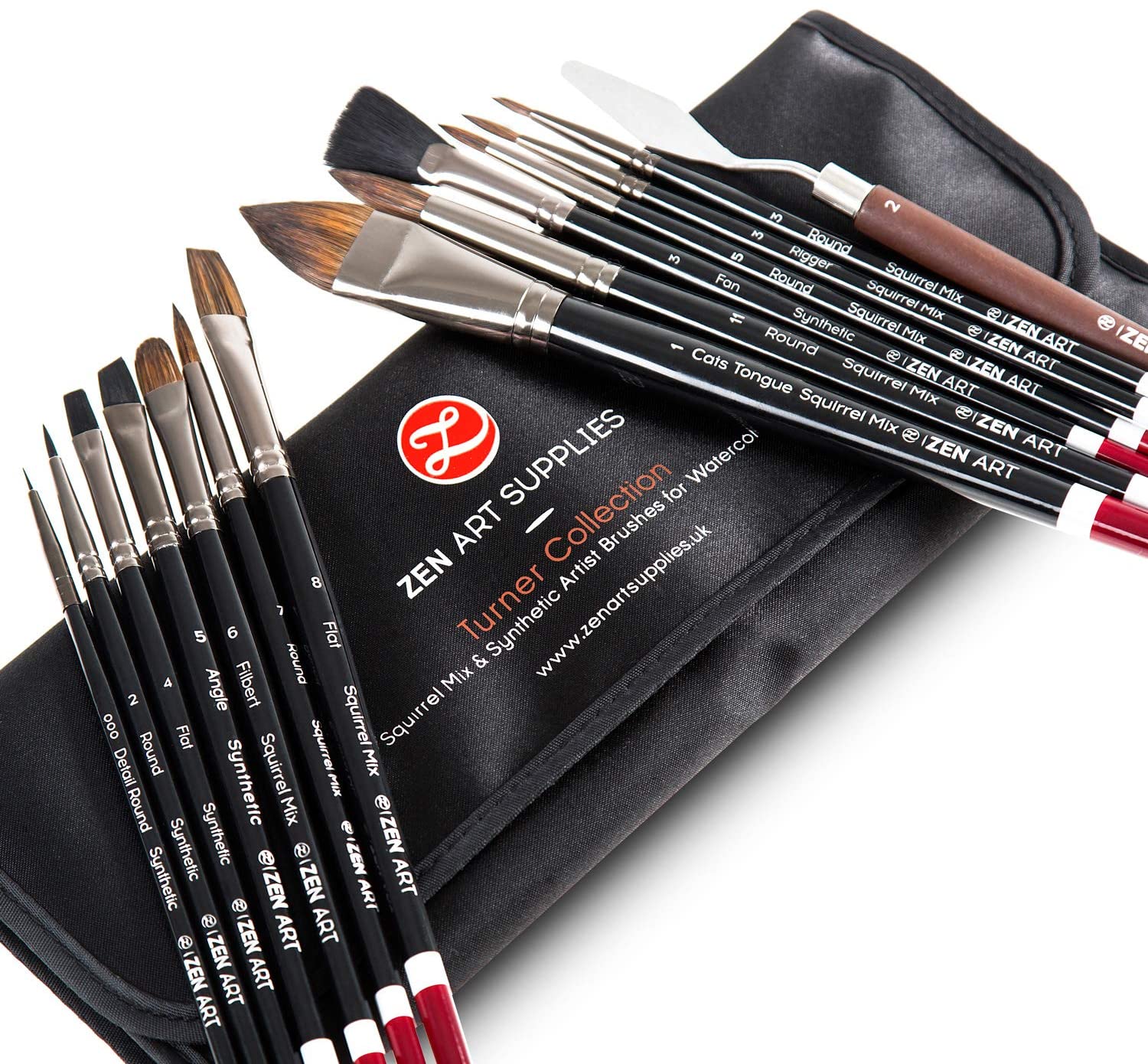 ZenART Professional Watercolor Brush Set