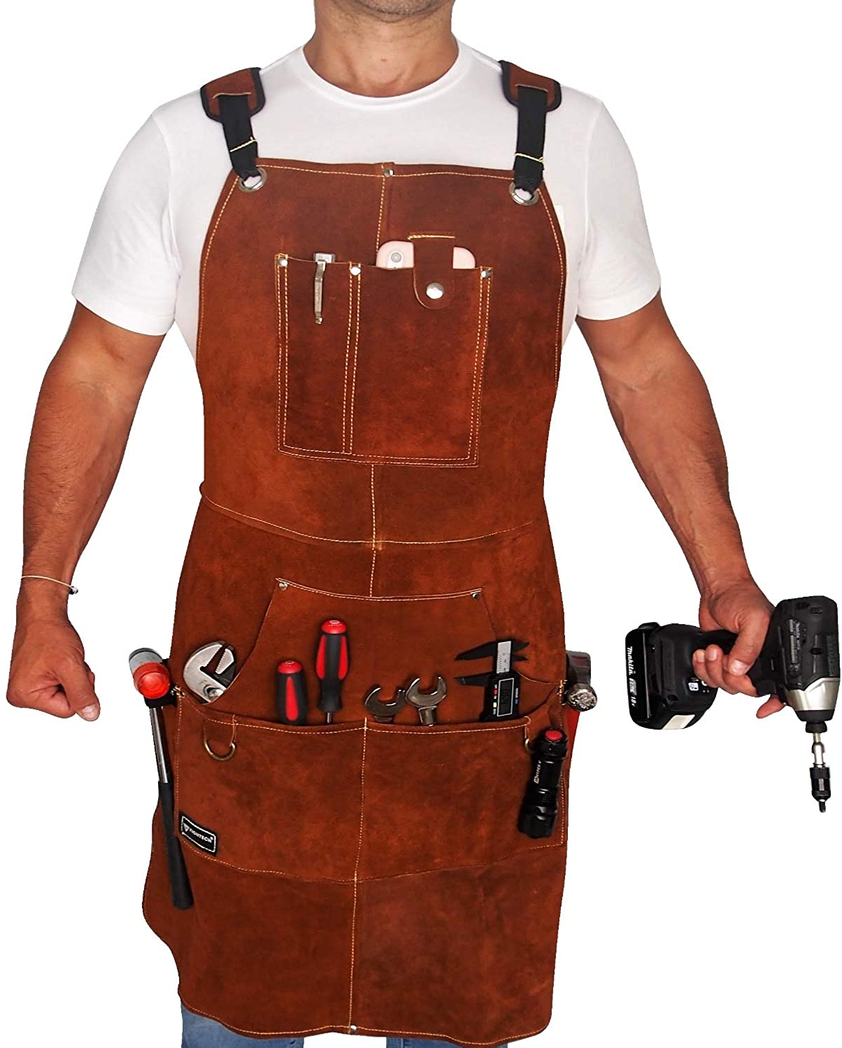 FIGHTECH Leather Work Apron