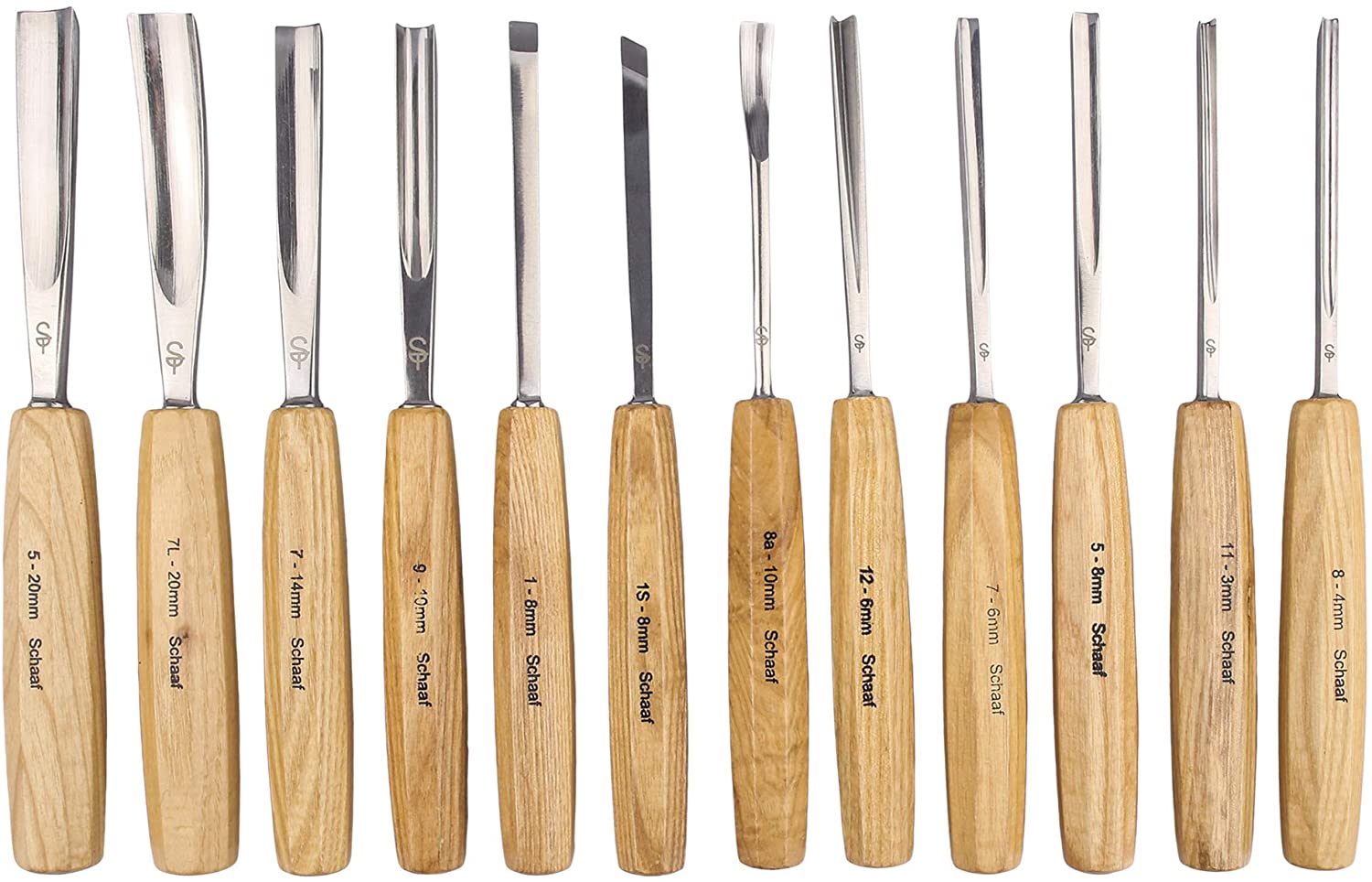 SCHAAF Full Size Wood Carving Tools Set