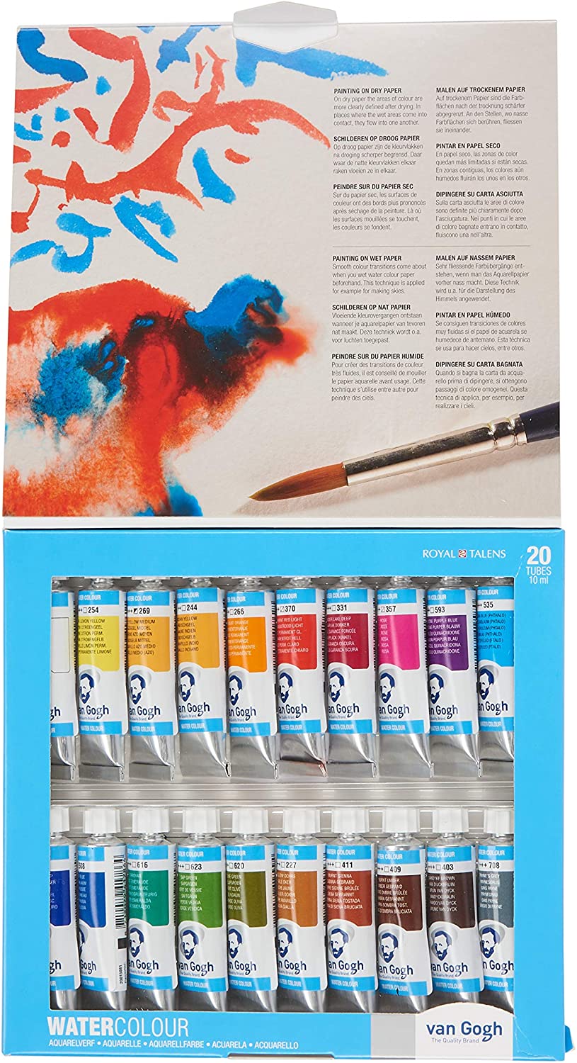 Van Gogh Watercolor Paint Set