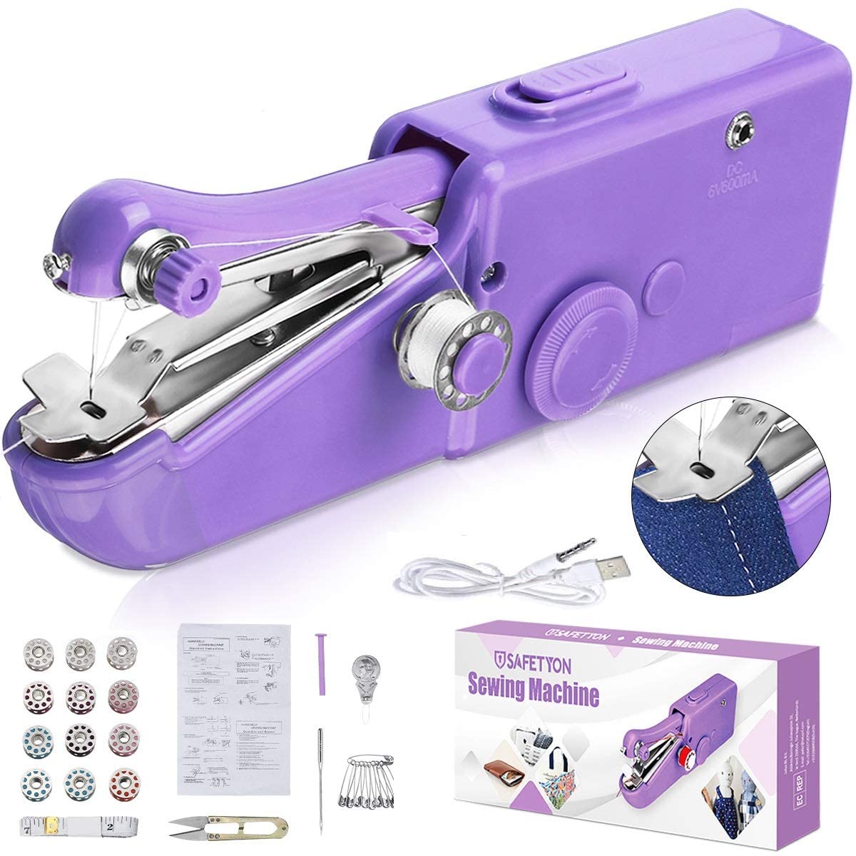 SAFETYON Handheld Sewing Machine