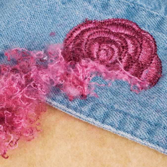 How to Remove Hand and Machine Embroidery From Clothing