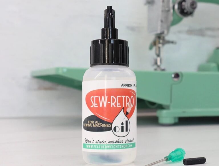 How to Oil a Sewing Machine Steps & Examples